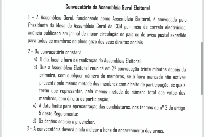 Comissão Eleitoral usurpa funções da Assembleia Geral e suspende eleições na Câmara de Comércio
