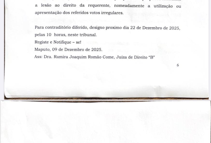 Decisão do Tribunal faz cair lista de Lucas Chachine após denúncia de fraude eleitoral na Câmara de Comércio de Moçambique