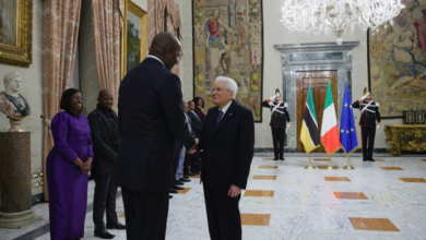 Presidente da República recebido pelo homólogo italiano em Roma e reforça diplomacia