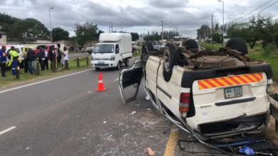Problemas nos pneus de um “chapa” provocam acidente com mais de 16 feridos na Matola