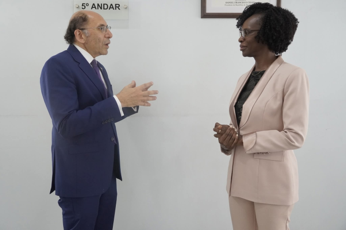ALANE RECEBE EMBAIXADOR DO EGIPTO PARA REFORÇO DA COOPERAÇÃO BILATERAL