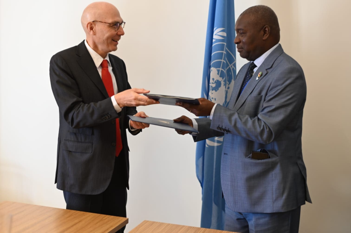 MOÇAMBIQUE E ONU CELEBRAM ACORDO PARA ESTABELECER ESCRITÓRIO DE DIREITOS HUMANOS NO PAÍS