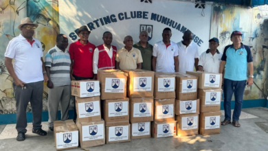 SPORTING CLUBE MUNHUANENSE PROCEDE À ENTREGA DE DONATIVOS ÀS VÍTIMAS DAS CHEIAS E INUNDAÇÕES