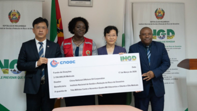 CNOOC DOA CERCA DE 50 MIL DÓLARES AO INGD PARA APOIAR VÍTIMAS DAS CHEIAS EM MOÇAMBIQUE 