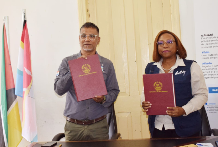 MARRACUENE E AURA ASSINAM MEMORANDO PARA MODERNIZAR GESTÃO DE ÁGUA E PROTEGER CONSUMIDORES