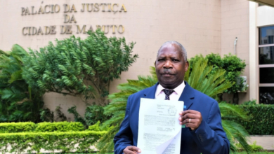 MUCHANGA CONTESTA SUSPENSÃO COMO MEMBRO DA RENAMO E RECORRE AO TRIBUNAL