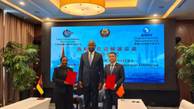 ENH E GIGANTE CHINESA CNOOC ASSINAM ACORDO PARA INDUSTRIALIZAR O GÁS NACIONAL 