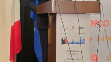 João Matlombe apresenta oportunidades logísticas e convida empresários italianos a investir em Moçambique