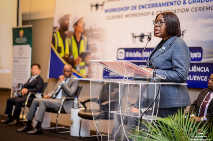 Benvinda Levi encerra projecto de drones e gradua primeiros pilotos para mitigação de desastres naturais 