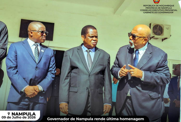 Governador de Nampula rende última homenagem ao administrador de Mecubúri